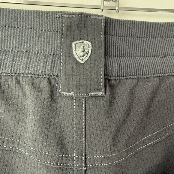 Kuhl Strattus Pants Wrinkle Free Air Fabric Ruched Leg Black Size 2 - Picture 6 of 12